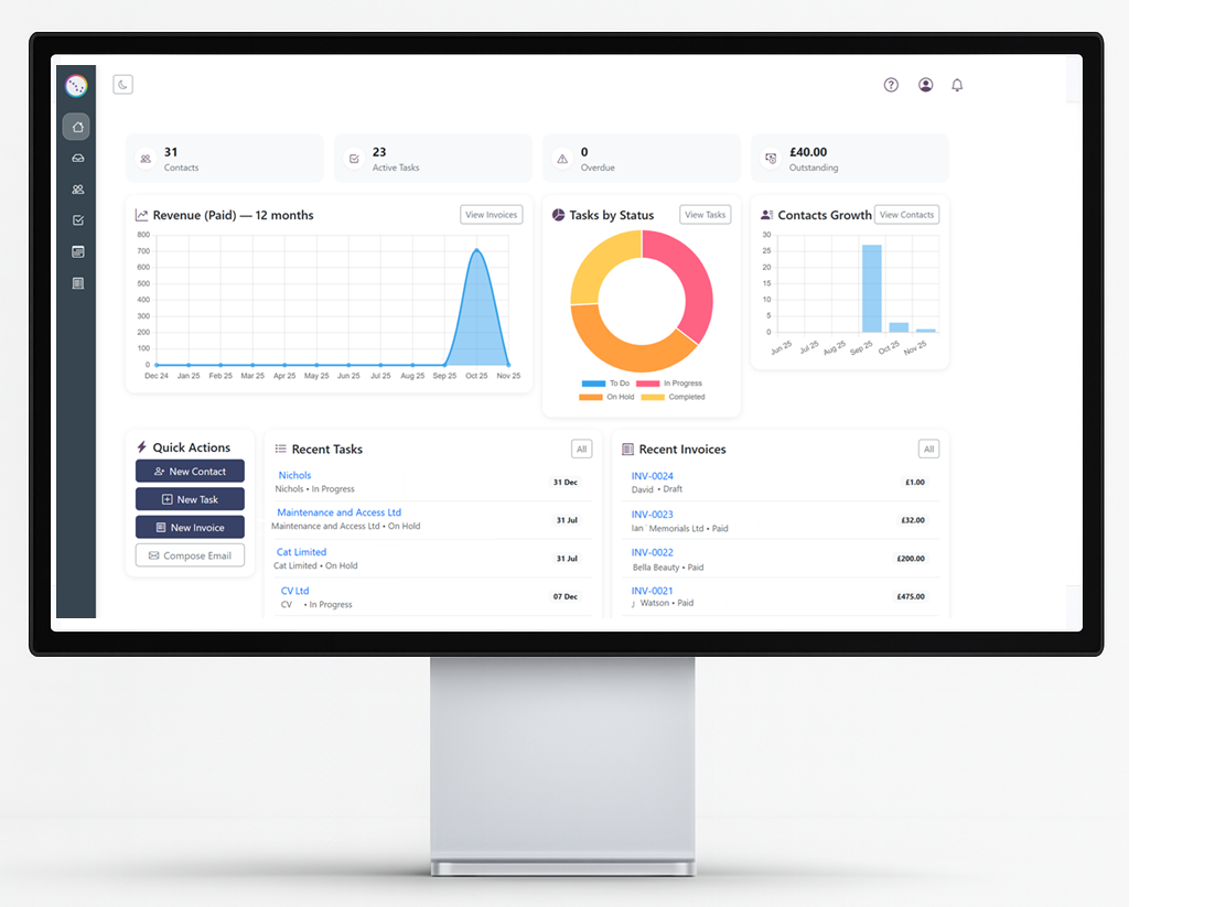 Team Working Illustration